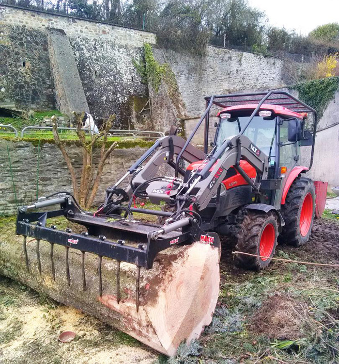 taille de haie mécanisée Vire